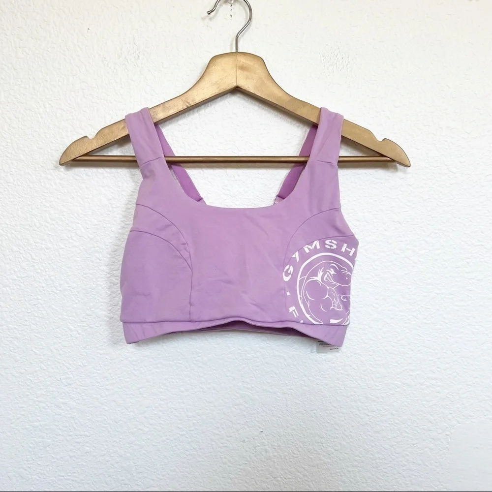 Gymshark- Rare Lavender Legacy Sports Bra - Small